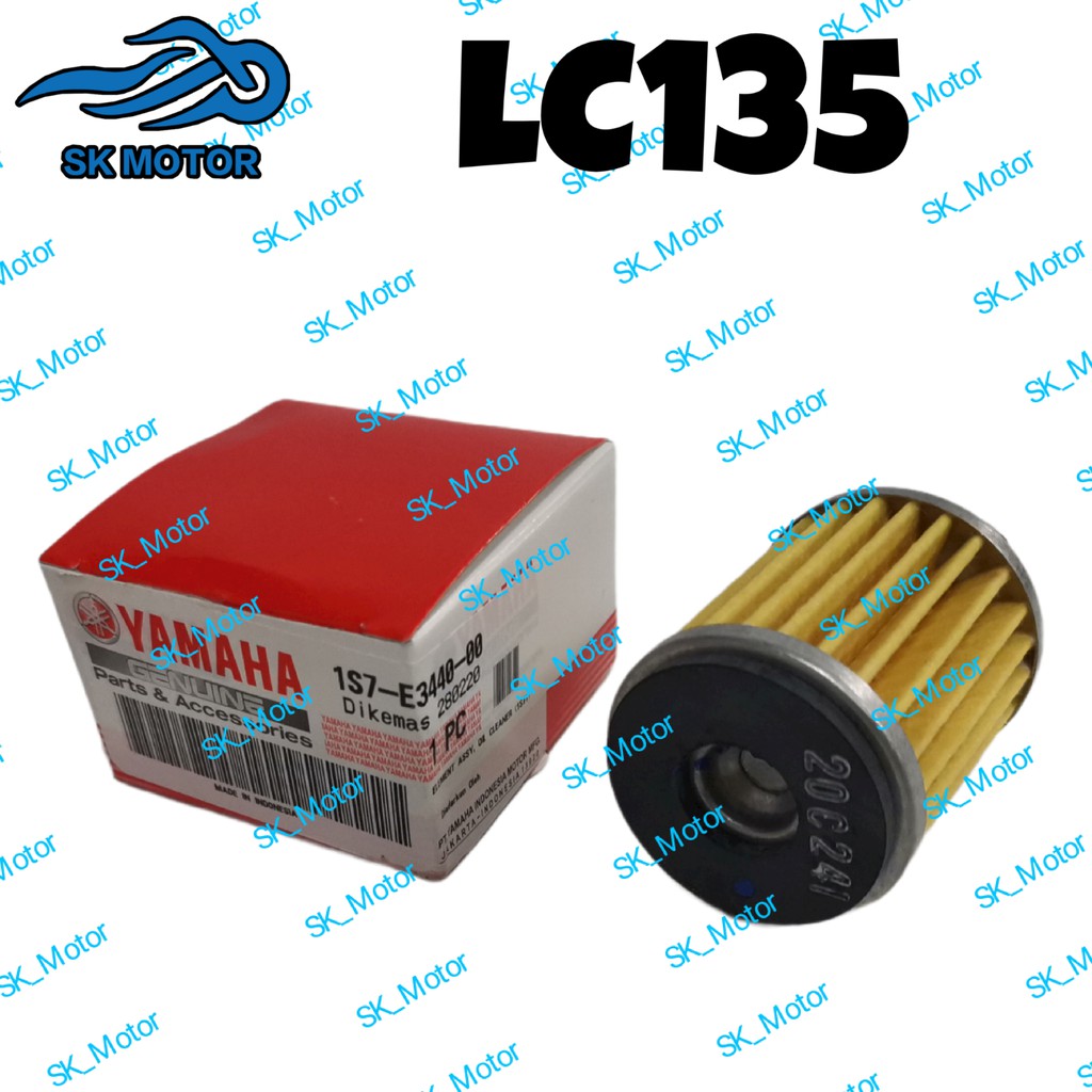 กรองน้ํามันเครื่อง Yamaha Penapis Miyak LC135 /Y15 / SRL115 / FZ150 / R15 / SRL 115 FI 1S7-E3440-00