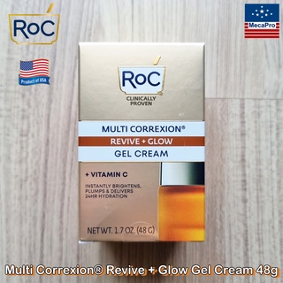 RoC® Multi Correxion® Revive + Glow Gel Cream 48g เจลครีม มอยเจอร์ไรเซอร์ ผสมวิตามินซี