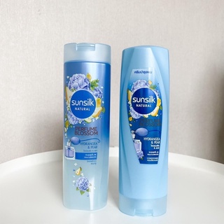 Sunsilk แชมพูน้ำหอมพรีเมียม มีความคลายน้ำหอม Jomoloneแชมมพู และ คอนดิชันเนอร์ เพอร์ฟูม บลอสซัม ไฮเดรนเยีย &amp; แพร์ 320 มล.