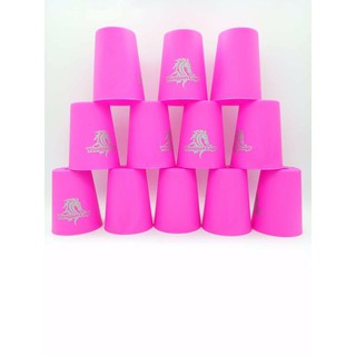 แก้วสแต็ค YJ Speed Stack Cups Set 12  Pcs Family Game Stacking Rapid Fast