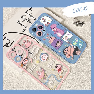 เคส OPPO A77s A58 A98 A78 5G A17 A57 4G 2022 A77 5G A96 A76 A74 A95 A94 A54 A93 A16 A16k A15s A15 Case A53 A92 A91 A31 A5 A9 2020 A12 A5s A7 F11 Pro F9 A55 A16e A33 A72 A52 K3 เคสการ์ตูนนุ่ม ปก