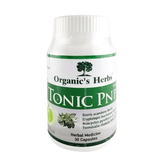 Organics Herbs Tonic PNP2 แก้ปวด คลายกล้ามเนื้อ ขนาด 30 เม็ด 06590