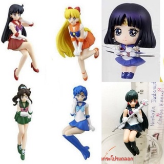 (แท้/มือ1,2) เซเลอร์มูน เกาะแก้ว Bandai Sailor Moon Descended Desk Top Figure SAILOR MARS,Jupitor,Venus,Uranus