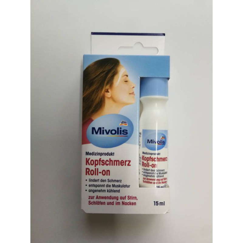 ลูกกลิ้งแก้ปวดไมเกรน Kopfschmerz-Roll on ของแท้จากเยอรมัน