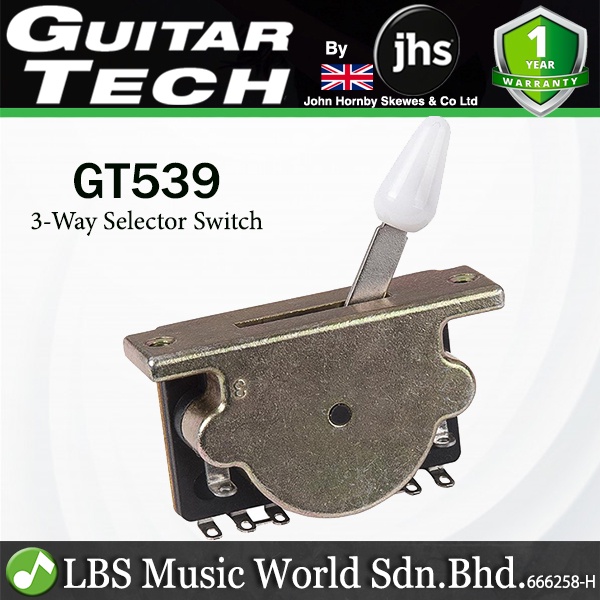 Guitar Tech GT539 สวิตช์เลือก 3 ทาง กีตาร์ไฟฟ้า (GT 539)
