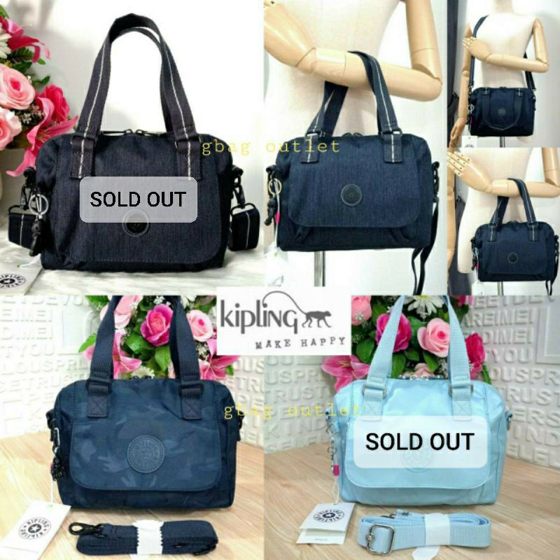 *ส่งฟรี ems. ของแท้ พร้อมส่งค่ะ* 10 นิ้ว ◾ Kipling Brynne Handbag New CrossBody Bag