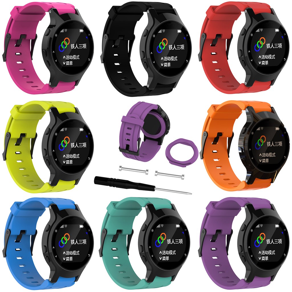 สายนาฬิกาข้อมือซิลิโคน Garmin Forerunner 225