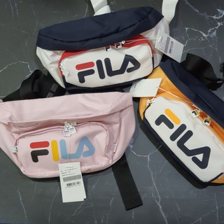 ★ พร้อมส่ง ★ ของแท้100%  กระเป๋าคาดอก คาดเอว Fila Size M