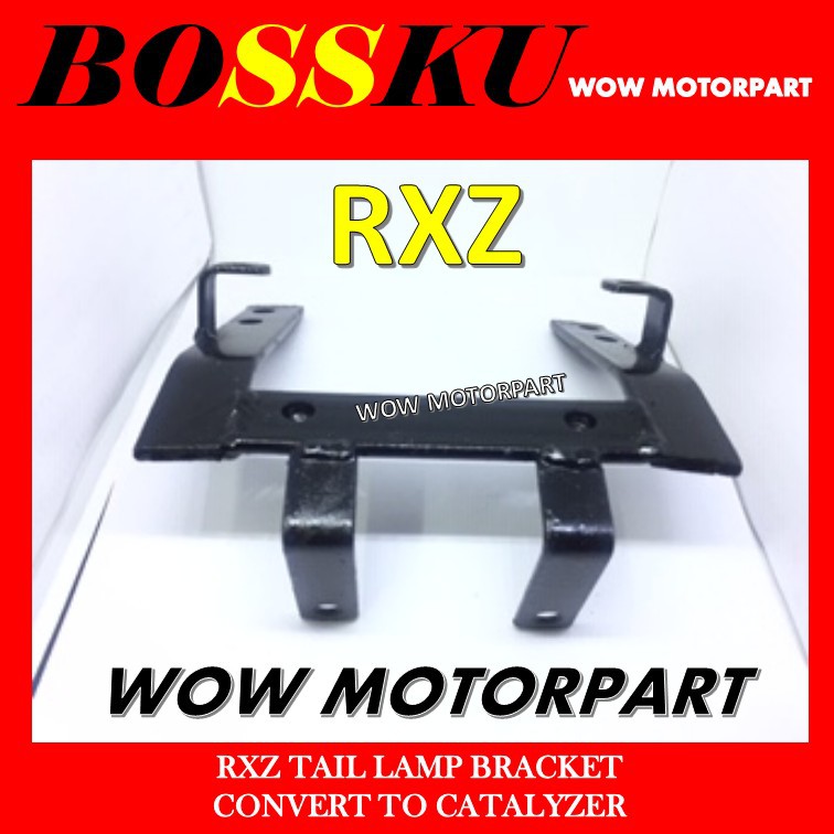 BRACKET TAIL LIGHT RXZ CONVERT TO CATALYZER 5PV RXZ -10 RXZ TAIL LAMP BRACKET MODIFY TO CATALYZER 5P