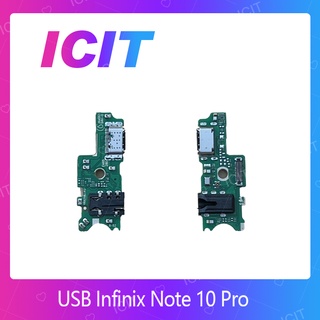 Infinix Note 10 Pro อะไหล่สายแพรตูดชาร์จ แพรก้นชาร์จ Charging Connector Port Flex Cable（ได้1ชิ้นค่ะ) ICIT 2020