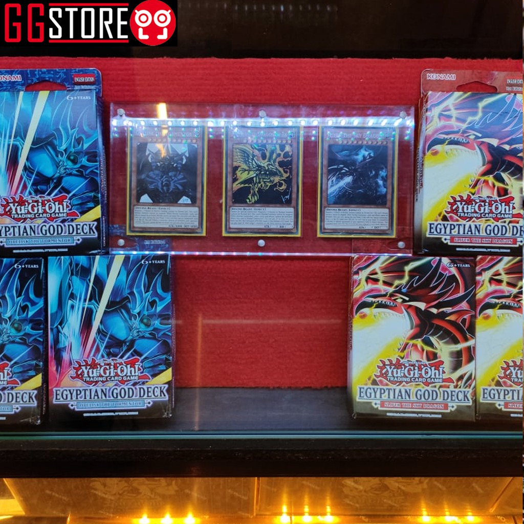 การ์ด Yugioh ของแท้ - กล่องการ์ดพระเจ้า OBELISK & God OSIRIS (Slifer) สํารับโครงสร้างภาษาอังกฤษนําเข