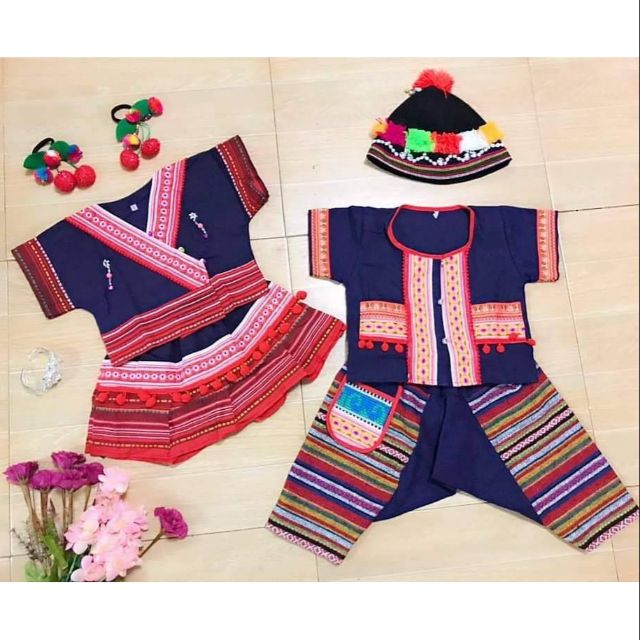 ชุดเด็กดอย ชุดชาวเผ่า | Shopee Thailand