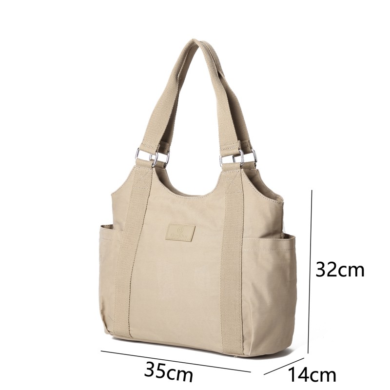 GUDIKA-พร้อมส่ง🔥 กระเป๋าสะพายข้างแฟชั่น TOTE BAG รุ่นใหม่ 2021 ผู้หญิง เกรดพรีเมี่ยม ผ้าไนลอน กันน้ำ100% รุ่น-5064