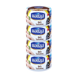 นอติลุส ทูน่าแซนวิชในซอสโชยุ 165 กรัม x 4 กระป๋อง Nautilus Tuna in Shoyu Sauce 165 g x 4 Cans