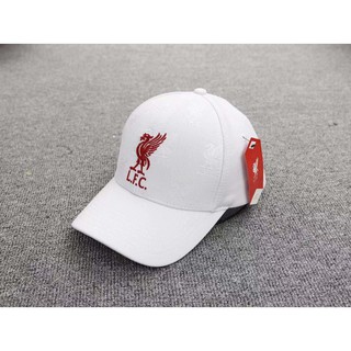 หมวกฟุตบอล ทีมลิเวอร์พูล Liverpool Fc  หมวกแก๊ป ใส่เล่นกีฬา ปีกโค้ง Sport Baseball Cap