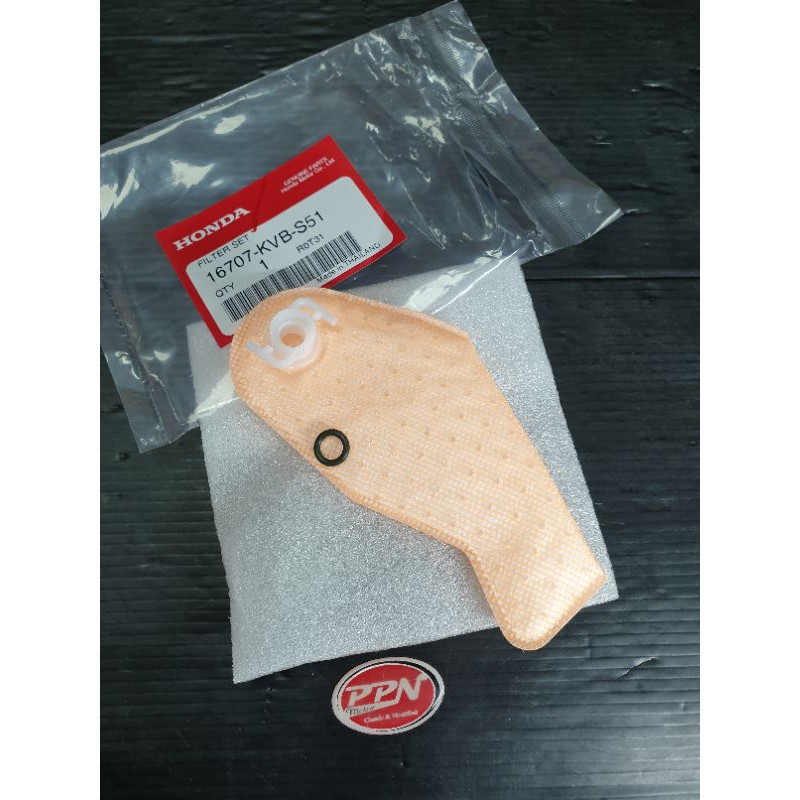 ชุดไส้กรองปั๊มน้ำมันเชื้อเพลิง,ไส้กรองปั๊มติ๊ก HONDA CLICK-i 2010 16707-KVB-S51