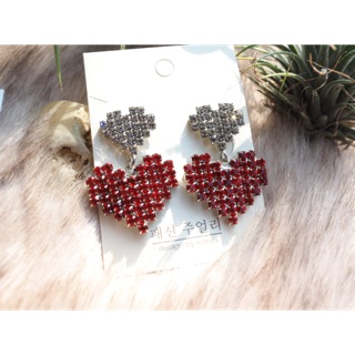 ต่างหูรูปหัวใจ | Heart Earrings