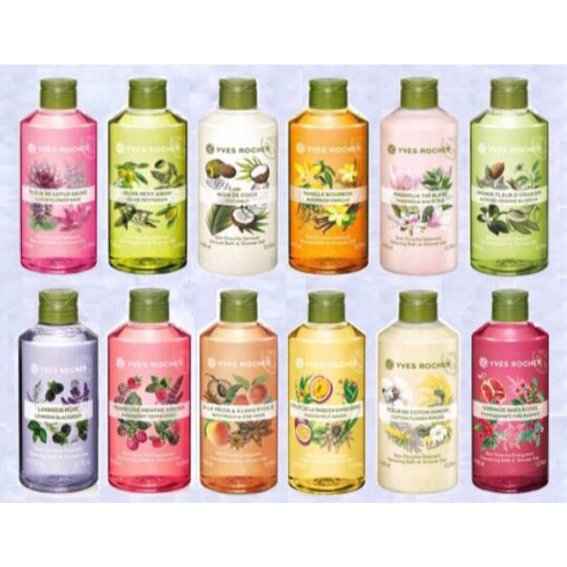 Yves Rocher Shower Gel ครีมอาบน้ำ อีฟโรเช่ ขนาด 400 ml.