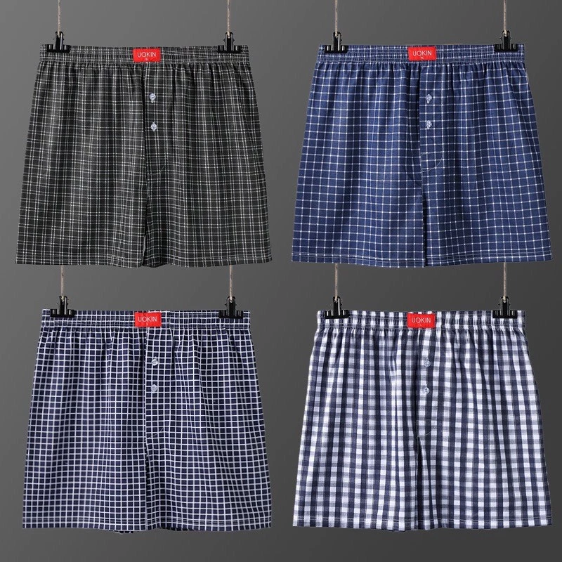 🔥พร้องส่ง🔥กางเกงบ๊อกเซอร์ Boxerชาย L-2XL แบร์น UOKIN เนื้อผ้านิ่ม ใส่สบาย เกรดพรีเมี่ยม กางเกงขาสั้นผู้ชาย