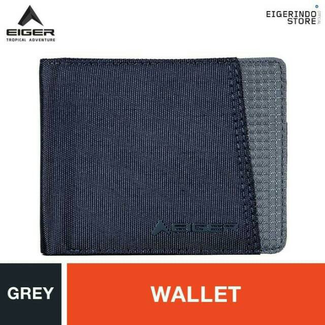 Eiger Apau Kayan Wallet กระเป๋าสตางค์สีเทา