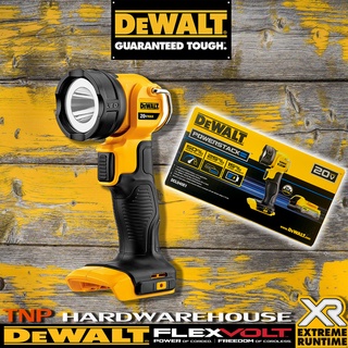 DEWALT ไฟฉายไร้สาย (รุ่น 20V ไม่ใช่18V) รุ่น DCL040 (เครื่องเปล่า) 165ลูเมน รับประกัน 3 ปี