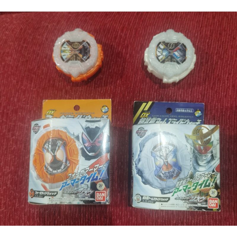 Set Ridewatch Fourze, Genius, Mugen, Kiwami