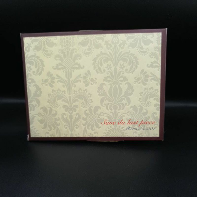 ซีดีเพลงsave da last piece menu no.001