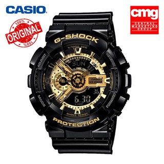 แท้ Cmg G-Shock นาฬิกาข้อมือผู้ชาย สายเรซิ่น รุ่น GA-110GB-1ADR ประกัน cmg 1 ปี