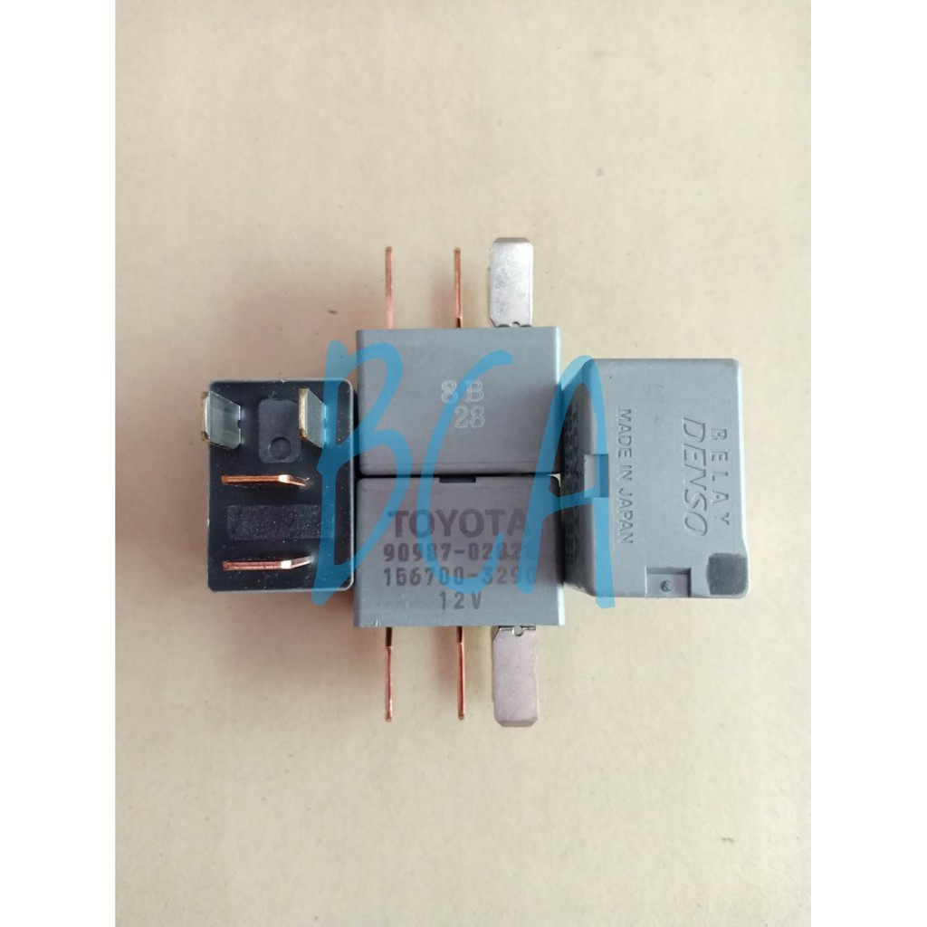 รถโตโยต้า AC RELAY 4 ขา ยี่ห้อ Denso