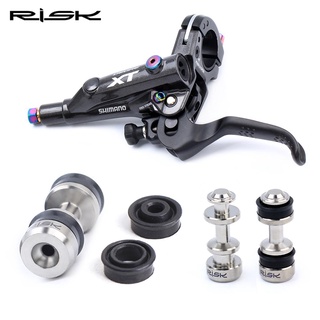 Risk อะไหล่ก้านลูกสูบเบรกไทเทเนียม สําหรับจักรยานเสือภูเขา Shimano XT M8000 M7000 SLX M785