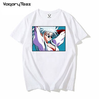 [100% Cotton] เสื้อยืดลําลอง แขนสั้น พิมพ์ลายอนิเมะ Ryoko tenchi muyo สไตล์ญี่ปุ่น สําหรับผู้ชาย และผู้หญิง เหมาะกับการเ