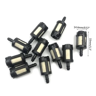 10pcs Fuel Filter ZAMA ZF-1 ZF1 for Poulan McCulloch Tecumseh Chainsaw Trimmer