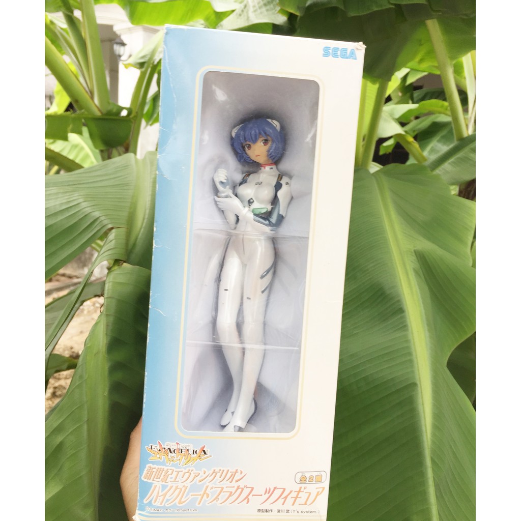 Neon Genesis Evangelion Official 2004 Sega Prize Anime Figure Rei Ayanami RARE !!!