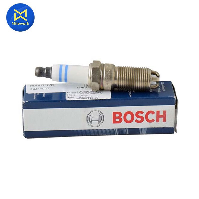 หัวเทียน ZAFIRA ปี 2000-2006 3เขี้ยว(เกลียวยาว) BOSCH (HLR8STE2/EX) (0242229661)