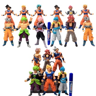 โมเดล Dragonball ดราก้อนบอล เซ็ท6ตัว ขนาด20cm.
