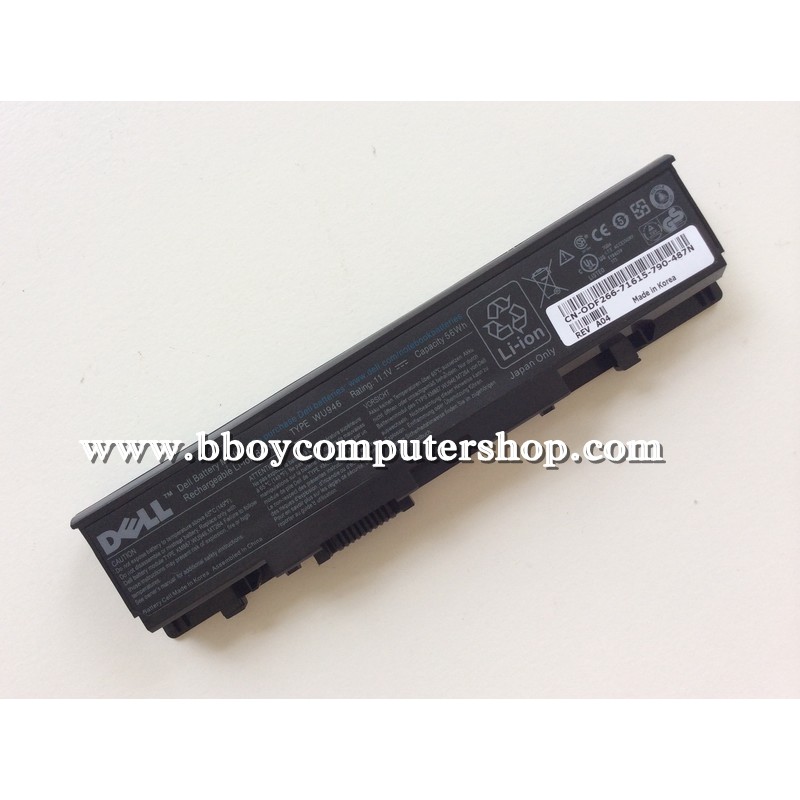 DELL Battery แบตเตอรี่ ของแท้ DELL Studio 1535 1536 1537 1555 1557 1558 15 PP33L PP39L WU946