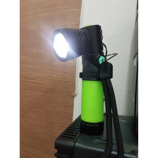 ไฟฉายจิ๋วแรงสูง LED mini  flashlight WK065 หมุนได้ 180องศา แถมถ่านชาร์จ ฐานเป็นแม่เหล็ก ใช้งานได้หลากหลาย