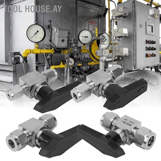 Tool House.Ay วาล์วควบคุมการไหลของเข็ม แรงดันสูง สเตนเลส 304 สําหรับก๊าซน้ํา ของเหลว Ss‐44S6