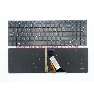 ACER Keyboard คีย์บอร์ด Acer Aspire V15 Nitro VN7-571G VN7-591G สกรีนไทยไม่คม มีไฟ Backlite