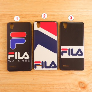 OPPO F1 (A35) เคสขอบนิ่มเส้นนูน FILA