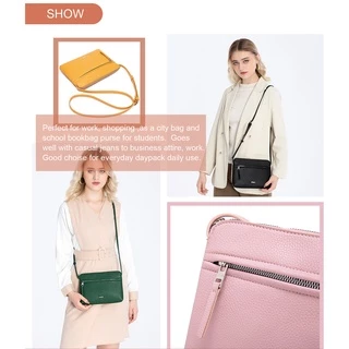 David Jones Paris กระเป๋าสะพายไหล่ หนัง PU สําหรับผู้หญิง