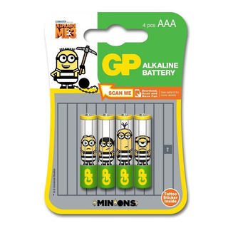 HOME Office 

					ถ่านอัลคาไลน์ AAA (แพ็ค 4 ก้อน) GP 24AUDME-2AS4

				 อุปกรณ์สำนักงาน