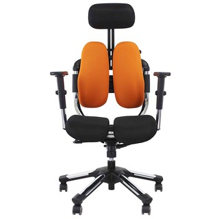 เก้าอี้สำนักงาน เก้าอี้เพื่อสุขภาพ HARA CHAIR V-TYPE สีส้ม เฟอร์นิเจอร์ห้องทำงาน เฟอร์นิเจอร์ ของแต่งบ้าน OFFICE CHAIR H