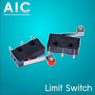 Limit Switch ลูกกลิ้ง 3ขา ขนาด 5A 250VAC สวิตช์ @ AIC ผู้นำด้านอุปกรณ์ทางวิศวกรรม