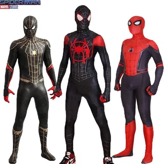 Spider-Man No Way Home Costume Spiderman Superhero Suit Cosplay Costume Jumpsuit For Kids And Adults