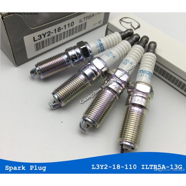 L3Y2-18-110 (NGK ILTR5A-13G) หัวเทียน Mazda Iridium สําหรับ