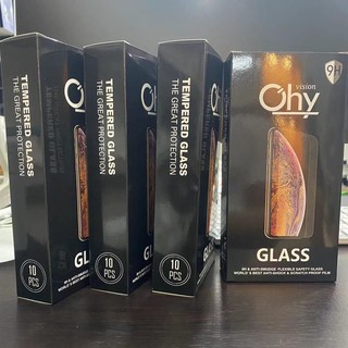(10ชิ้น) ฟิล์มกระจกใส For OPPO Realme7 Realme7i Realme7Pro Realme8Pro RealmeC11 RealmeC12 RealmeC35 RealmeC15 RealmeC17