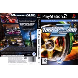 แผ่นเกมส์ Need For Speed Underground 2 PS2 Playstation2 คุณภาพสูง ราคาถูก