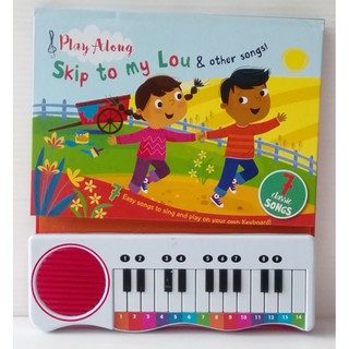 ปก Skip to Lou  keyboard/Piano Book: กระดาษแข็งทุกหน้า