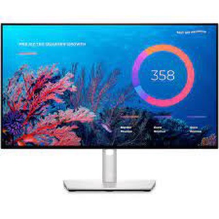 Dell UltraSharp Monitor U2422HE, 23.8” FHD 1920x1080, HW LBL, USB 3.2 Gen 2, RJ45, USB-C PD 90W, RJ45ประกัน 3ปั